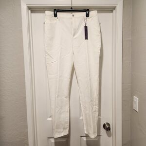 Gloria Vanderbilt Cream Pants